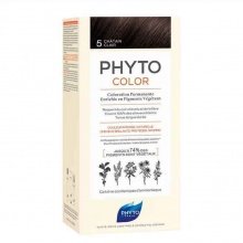 کیت رنگ مو فیتو مدل PHYTO COLOR شماره 5 طبیعی