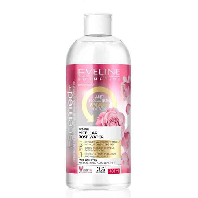 میسلار واتر اولاین EVELINE مدل گل رز ROSE water