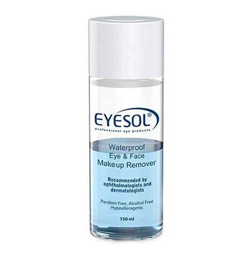 محلول پاک کننده آرایش دوفاز آیسول EYESOL