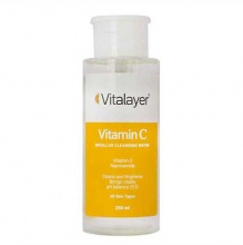 محلول پاک کننده آرایش میسلار ویتامین سی ویتالیر Vitalaer