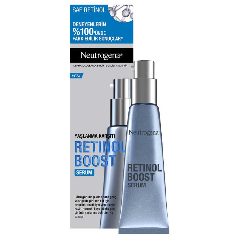 سرم رتینول نوتروژنا ضد پیری و تقویت پوست Neutrogena Retinol Boost 