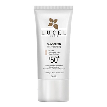کرم ضد آفتاب لوسل مناسب پوست چرب مدل مدیوم LUCEL